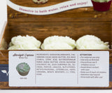 BRUBAKER "Starlight Express (White Tea)" Bath Melts 12pcs /Box  - Vegan - Organic - Handmade