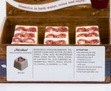 BRUBAKER "Heartbeat (Hot Cinnamon Chocolate)" Bath Melts 12pcs /Box  - Vegan - Organic - Handmade