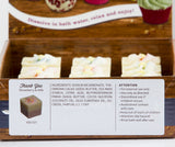 BRUBAKER "Thank You (Strawberry & Milk)" Bath Melts 12pcs /Box  - Vegan - Organic - Handmade