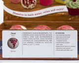BRUBAKER "Twist (Rose)" Bath Melts 12pcs /Box  - Vegan - Organic - Handmade